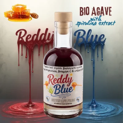 Reddy Blue Syrup Honey Flavour 280g
